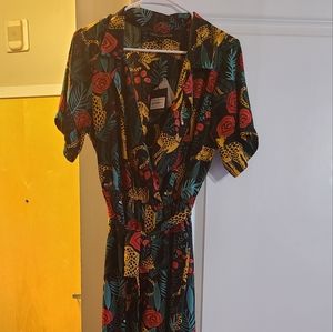 NWT Jungle Print Jumpsuit